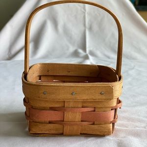 Longaberger Small Square Basket.